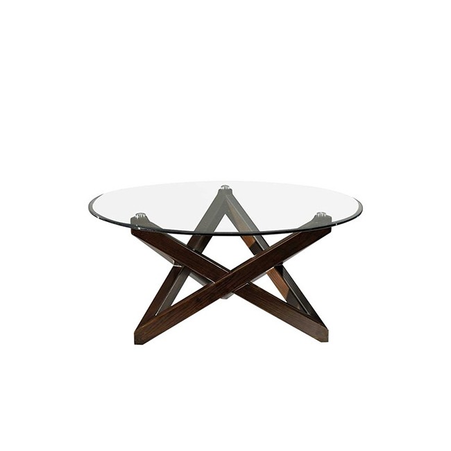 Round Wooden Center Table